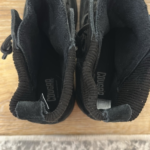 Cougar Briar Waterproof Leather Sneaker Boot in Black size 8 - Picture 8 of 12